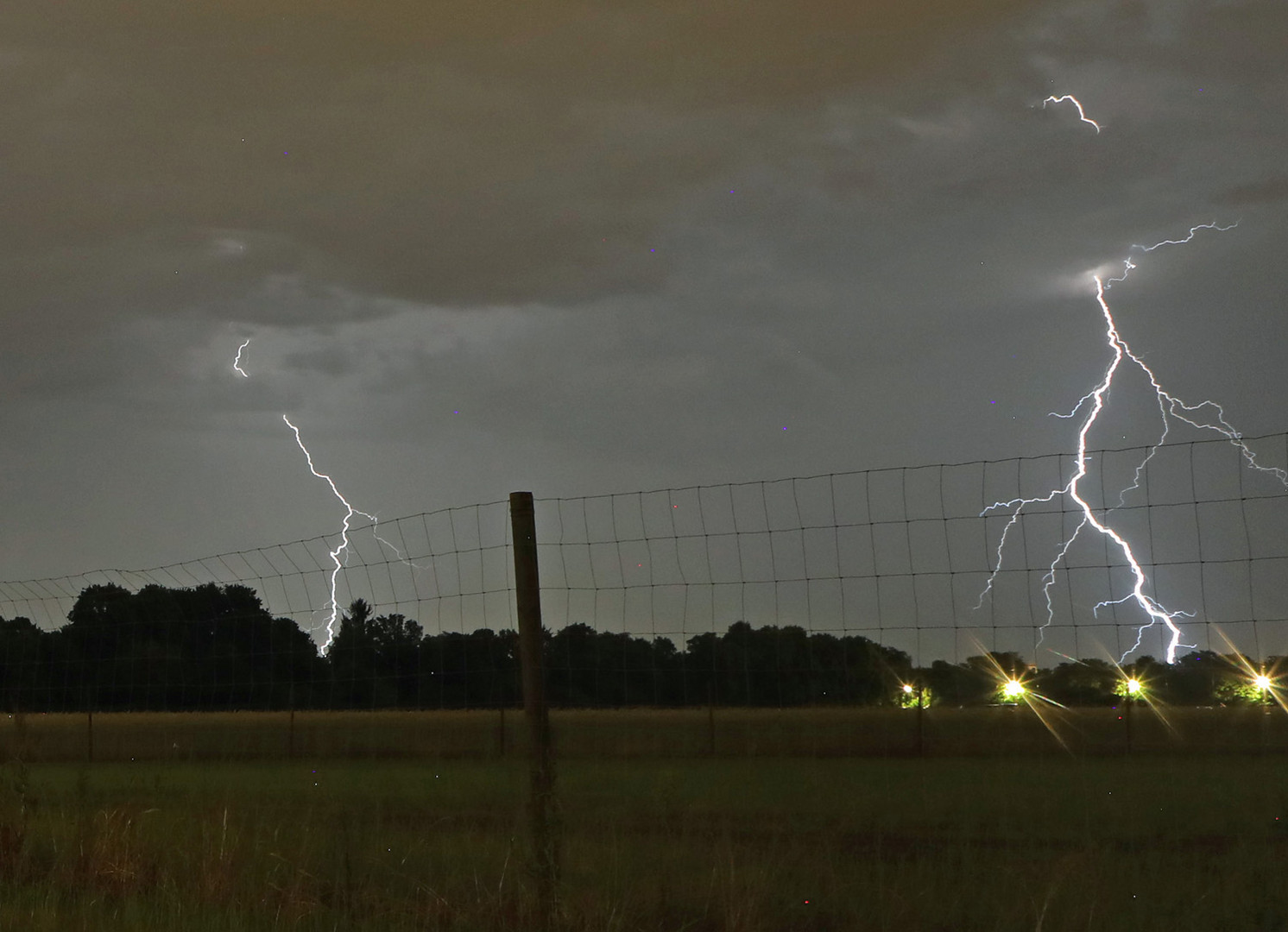 Gewitter über München