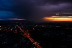 Gewitter über München