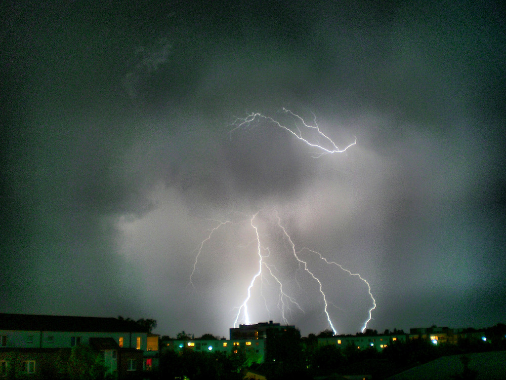 Gewitter über Münster 1