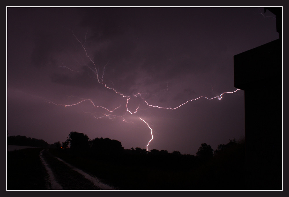 Gewitter über Münster