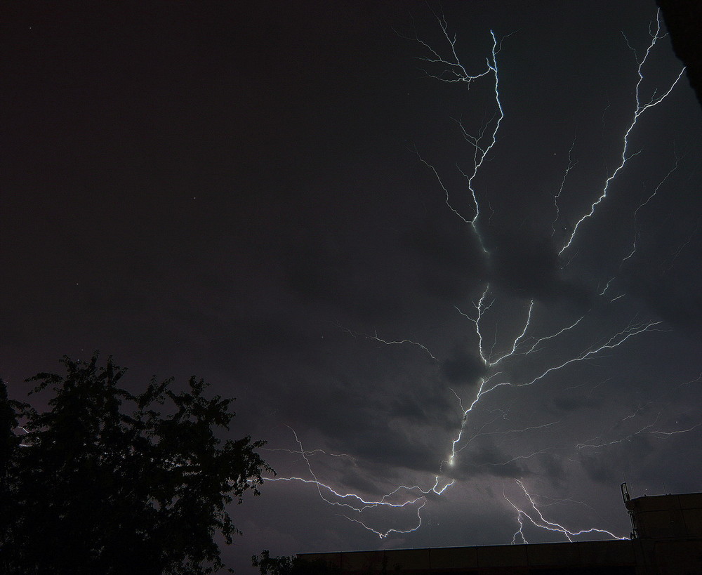 Gewitter über Münster