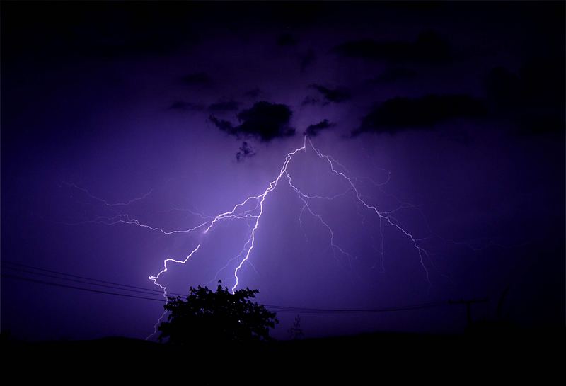 Gewitter über Neu Ansbach