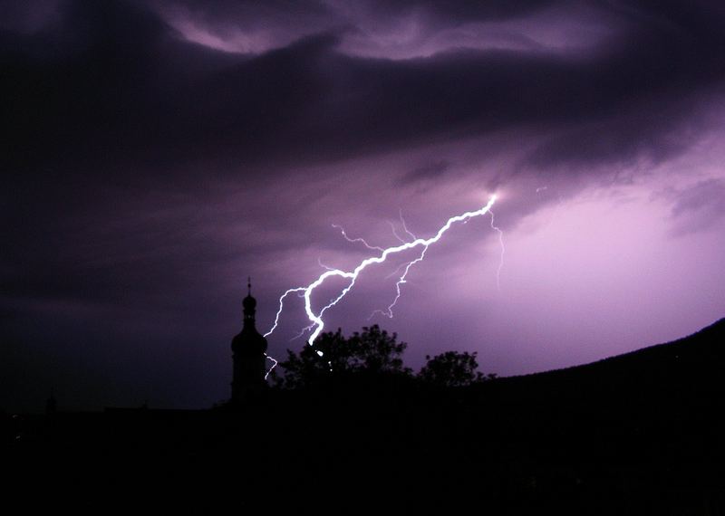 Gewitter über Neukirchen b. Hl. Blut