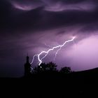 Gewitter über Neukirchen b. Hl. Blut