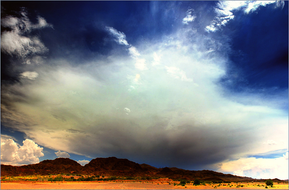 Gewitter über Nevada