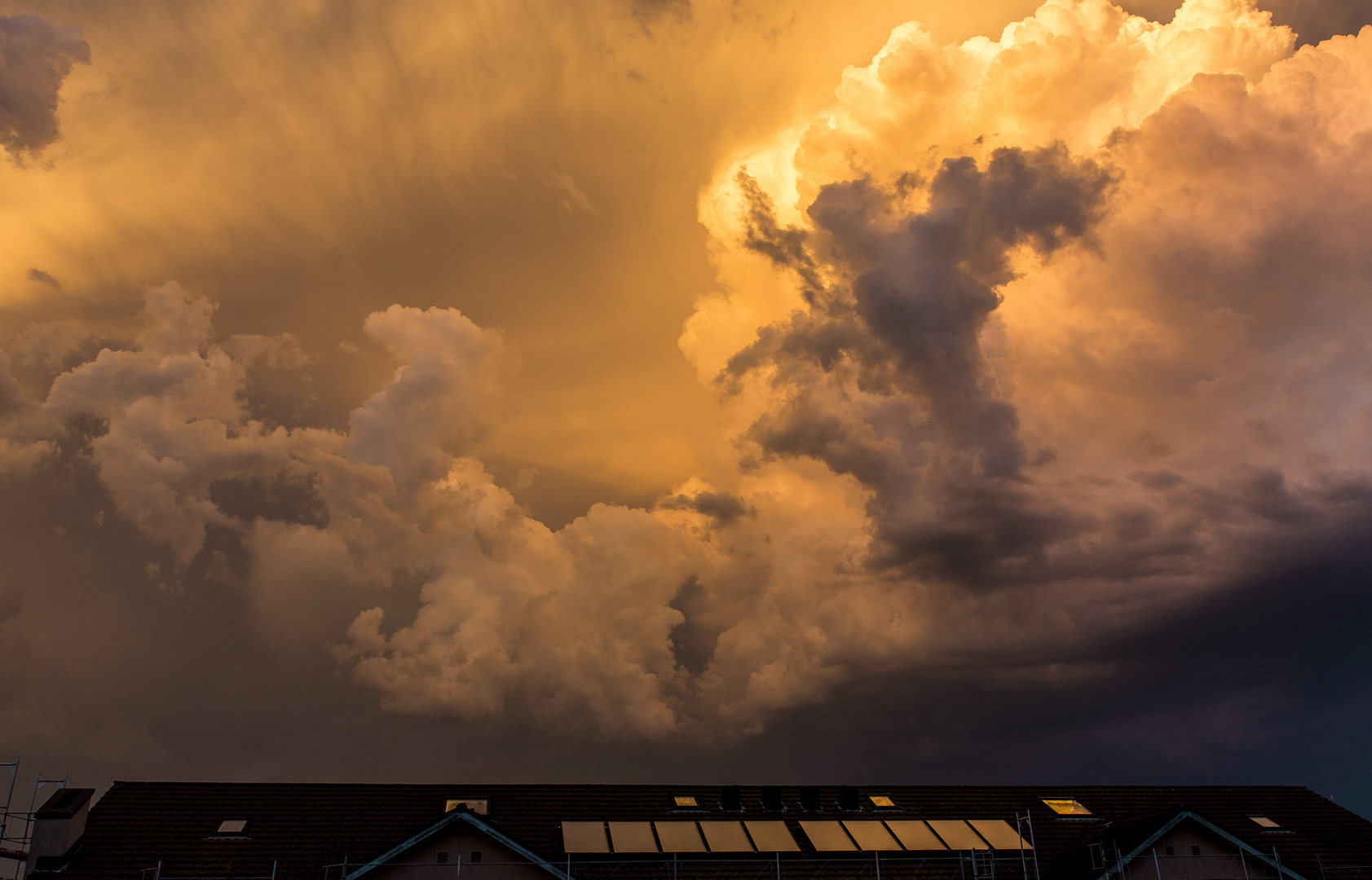 Gewitter über Niederlenz !