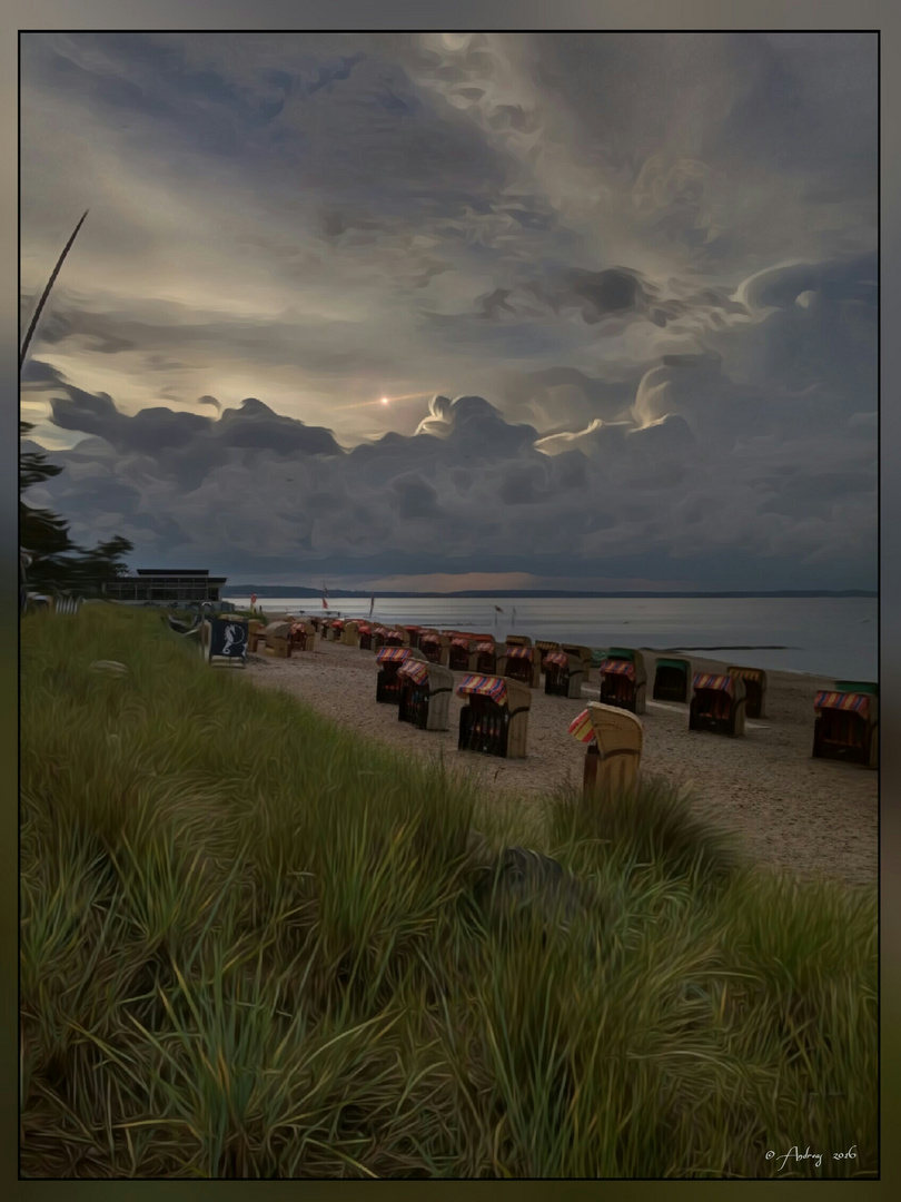 Gewitter über Niendorf