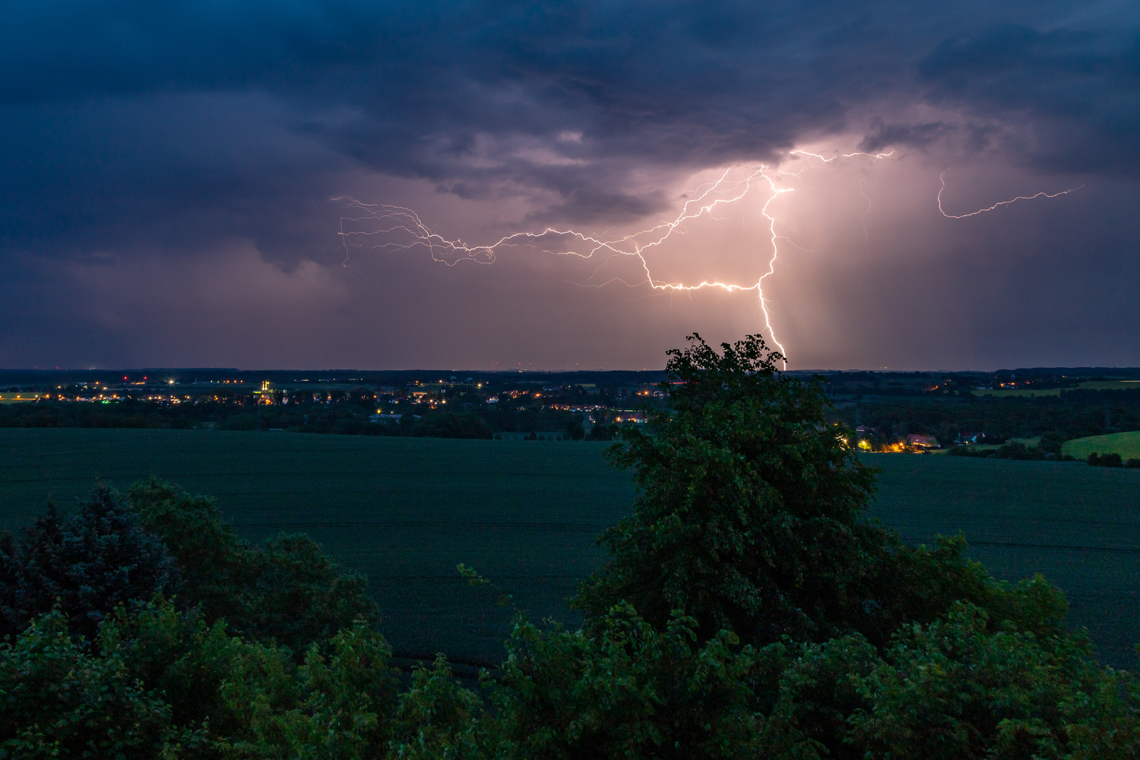 Gewitter über Nobitz