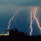 Gewitter über NRW 2 (Negativ Scan)