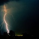 Gewitter über NRW 3 (negativ Scan)