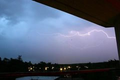 Gewitter über Nürnberg