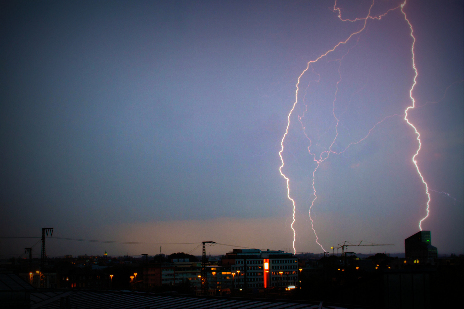 Gewitter über Nürnberg