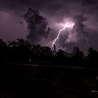 Gewitter über Oberbayern