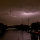 Gewitter über Oberhausen