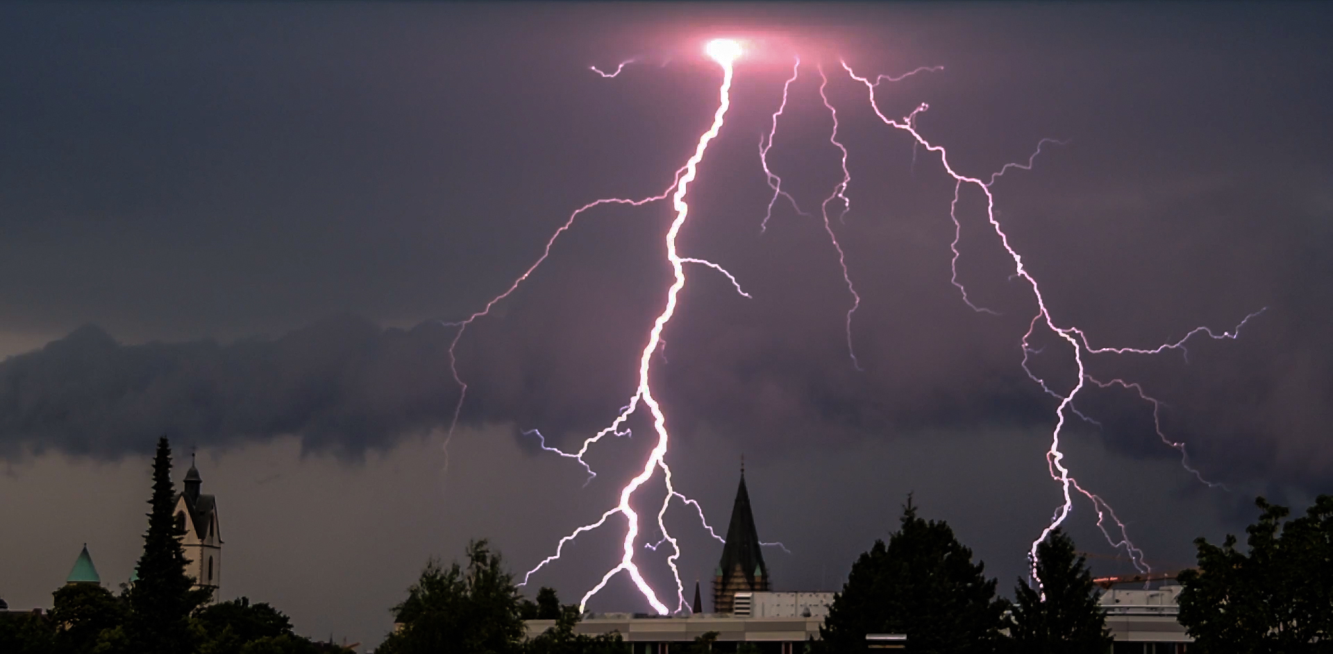 Gewitter über Paderborn...