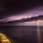 Gewitter über Piran