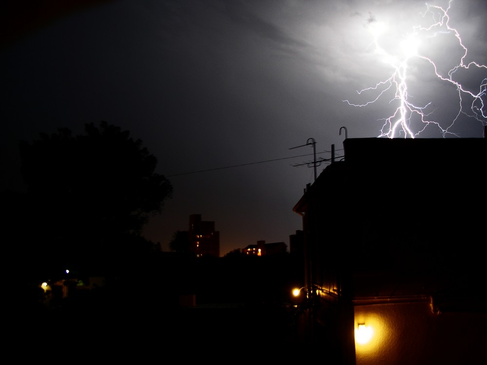 Gewitter über Port Elizabeth (South Africa)