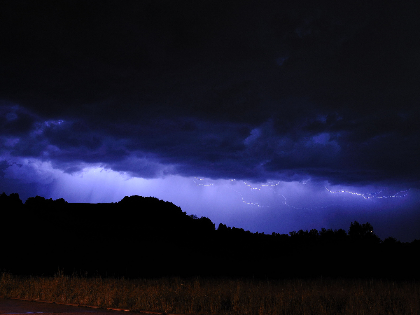 Gewitter über Queidersbach