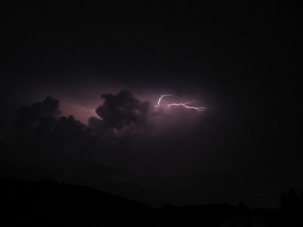 Gewitter über Ratingen