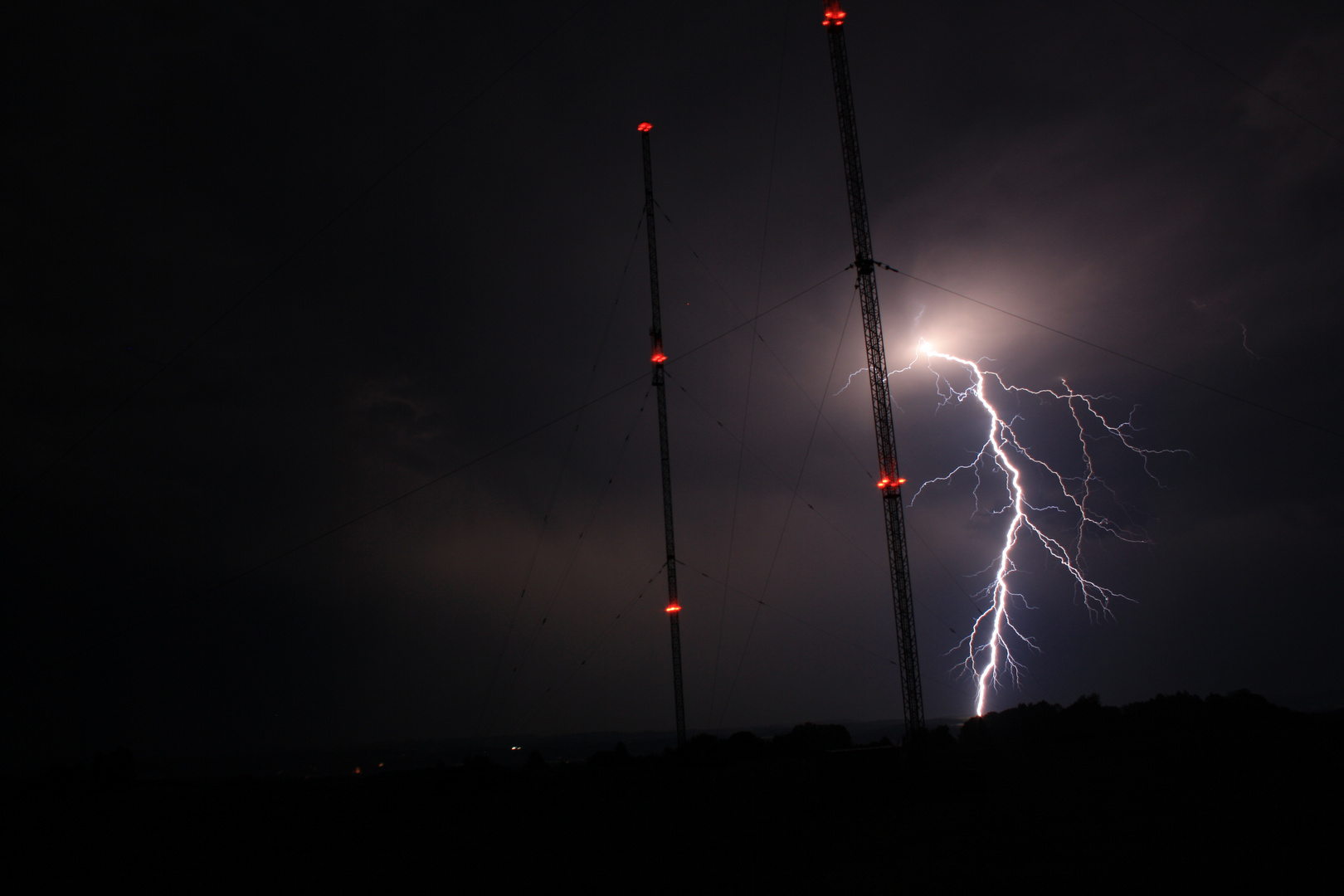 Gewitter über Ravensburg