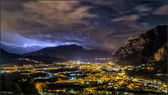 Gewitter über Riva del Garda