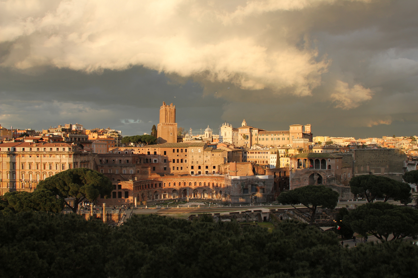 Gewitter über Rom