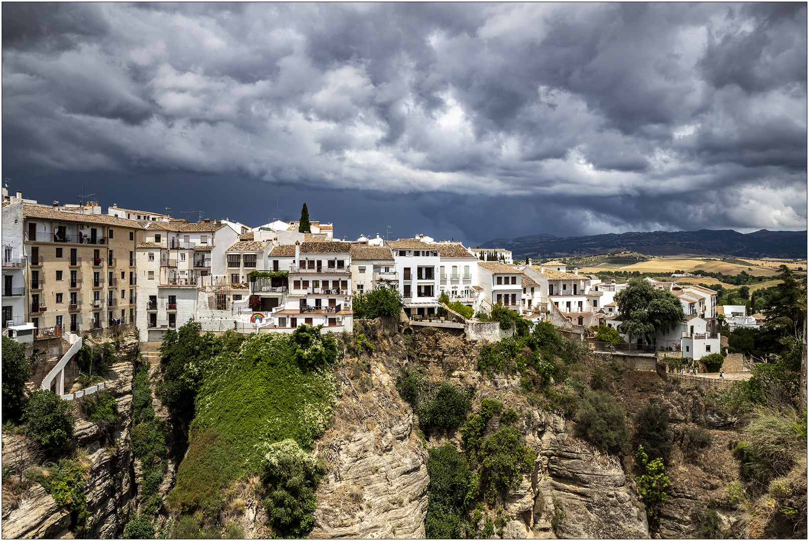 Gewitter über Ronda