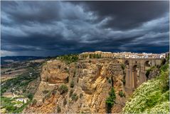 Gewitter über Ronda