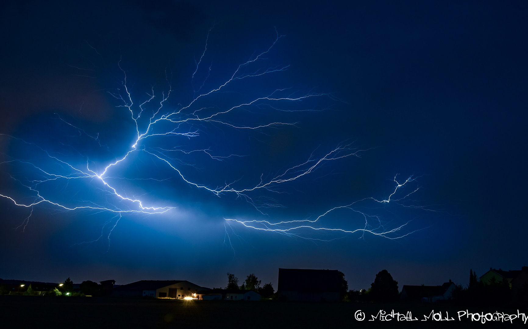 Gewitter über Rothenburg