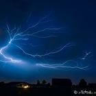 Gewitter über Rothenburg