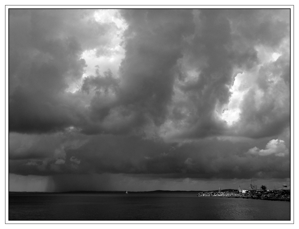 Gewitter über Rügen