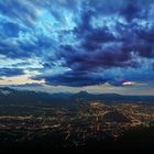 Gewitter über Salzburg