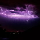 Gewitter über Salzburg