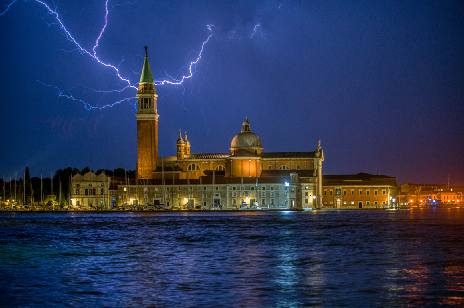 Gewitter über San Giorgio Maggiore