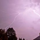 Gewitter über Schleswig-Holstein