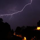 Gewitter über Schöna