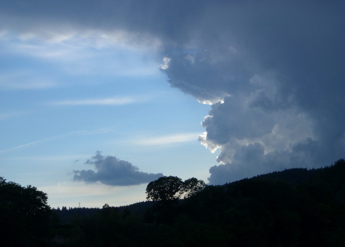 Gewitter über Schwarzburg