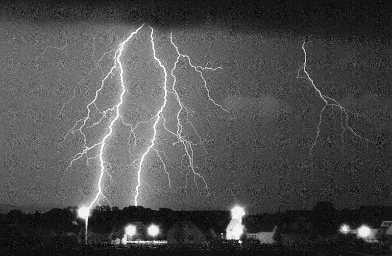 Gewitter über Schwedt 2