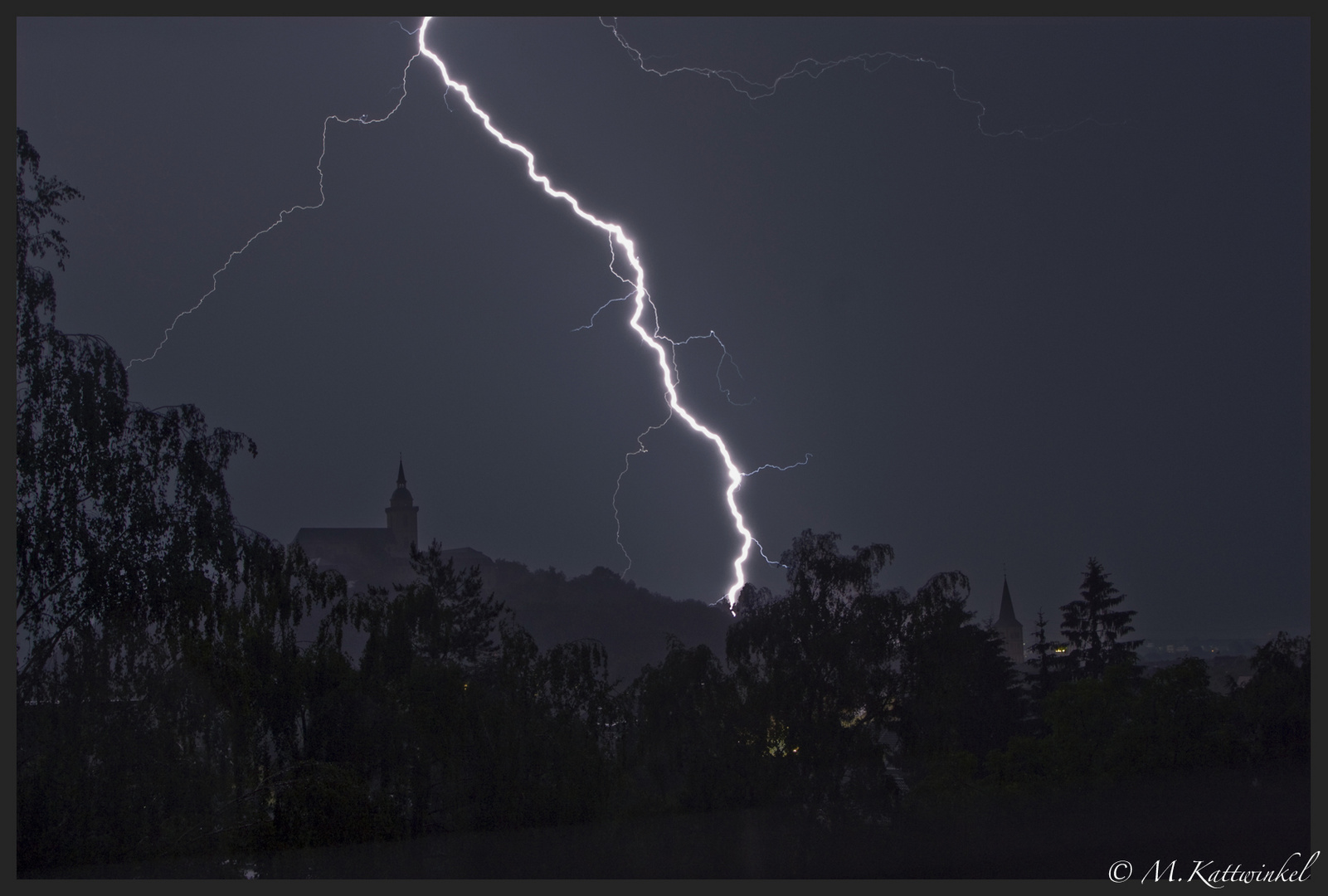 Gewitter über Siegburg III