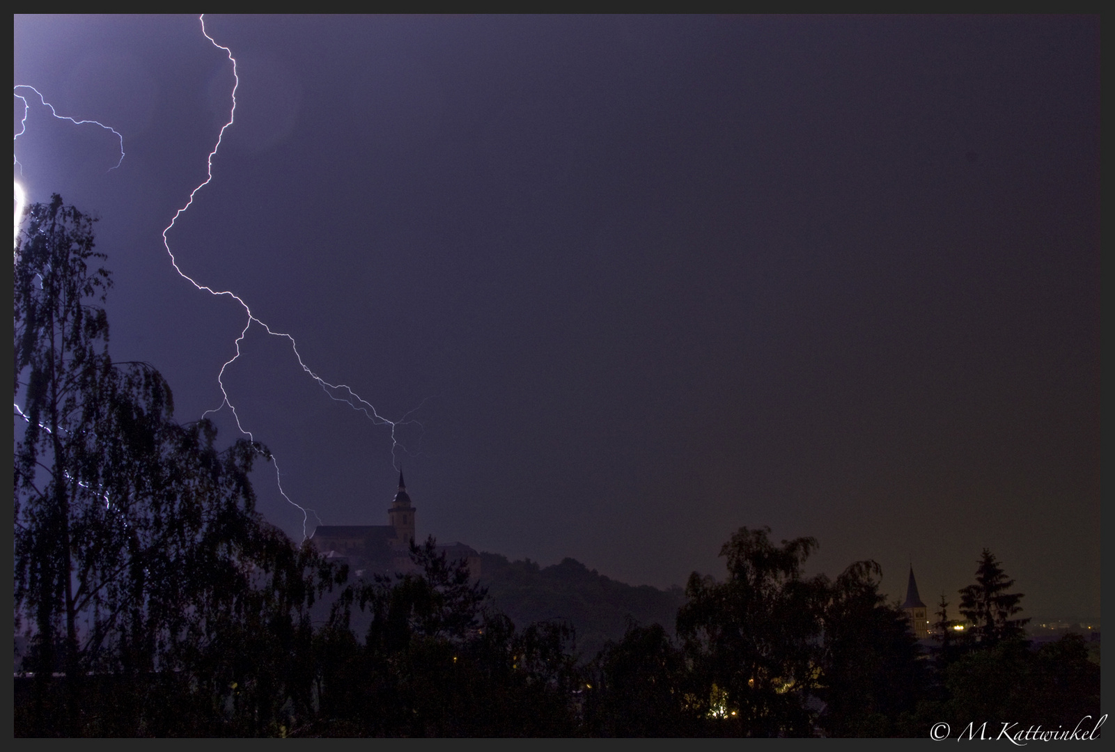 Gewitter über Siegburg IV