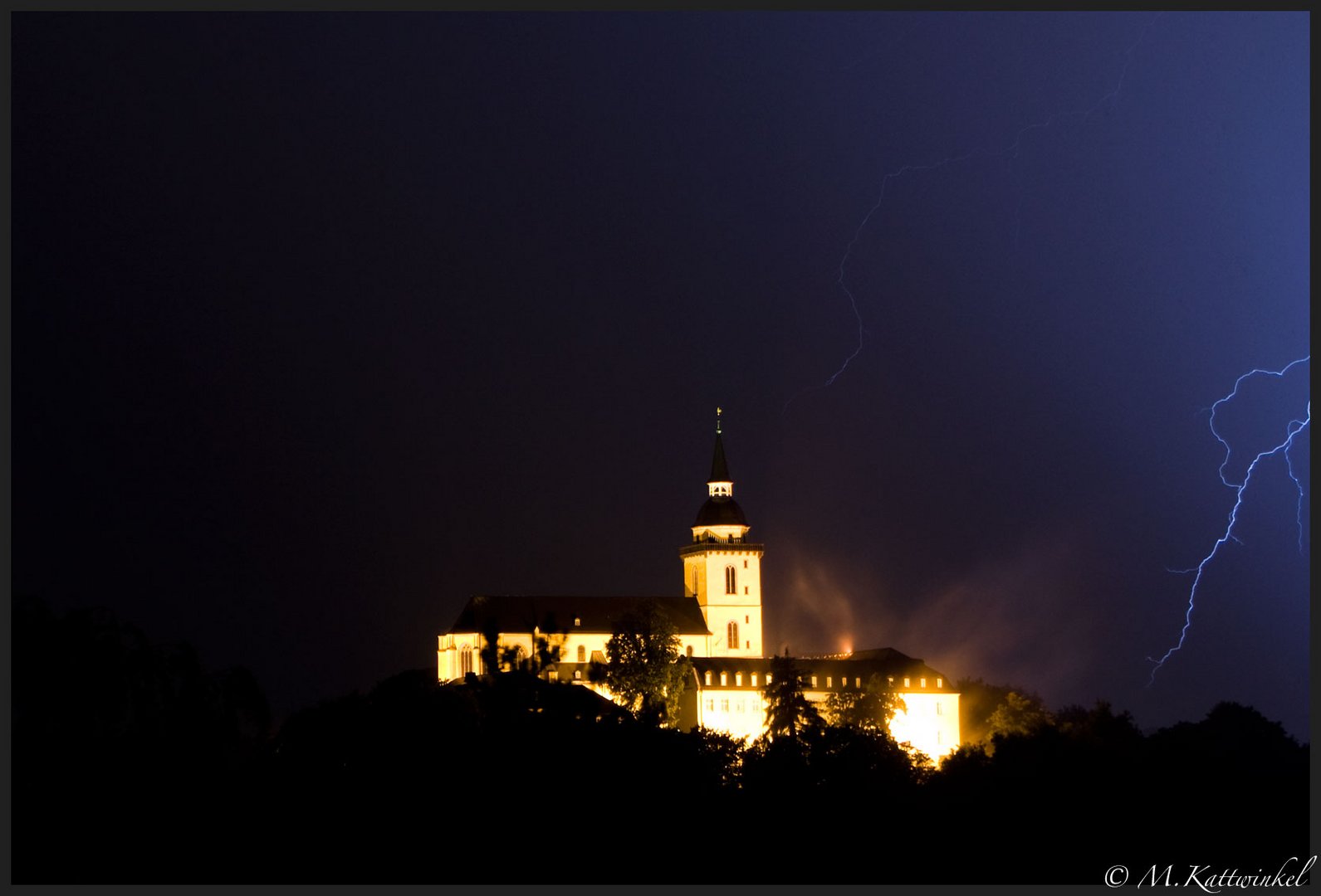 Gewitter über Siegburg VI