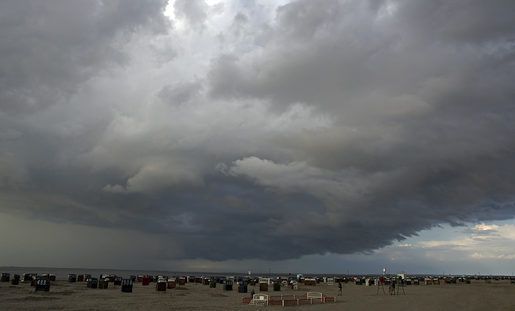 Gewitter über Spiekeroog