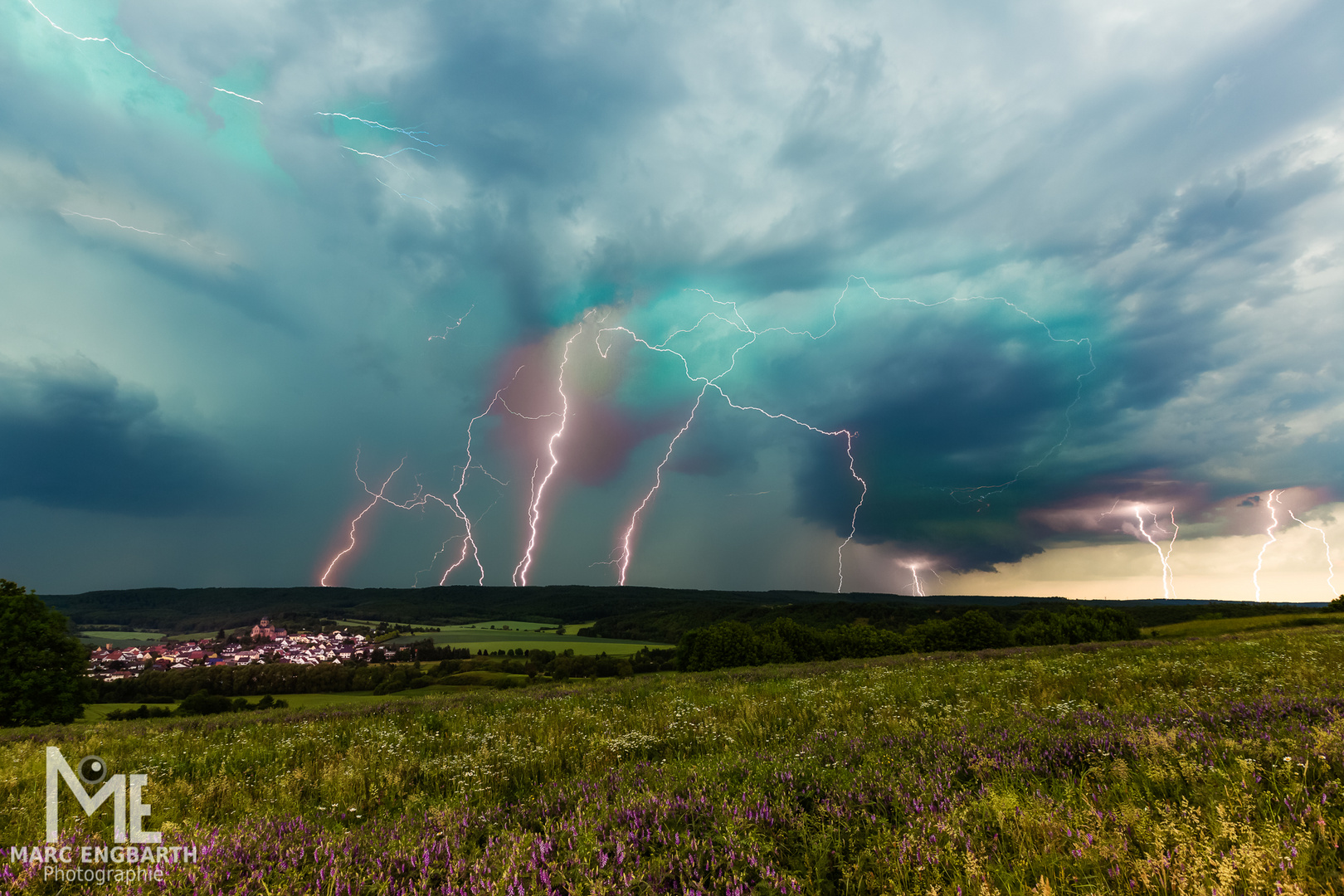 Gewitter über Sponheim Foto & Bild | fotos, canon, wolken ...
