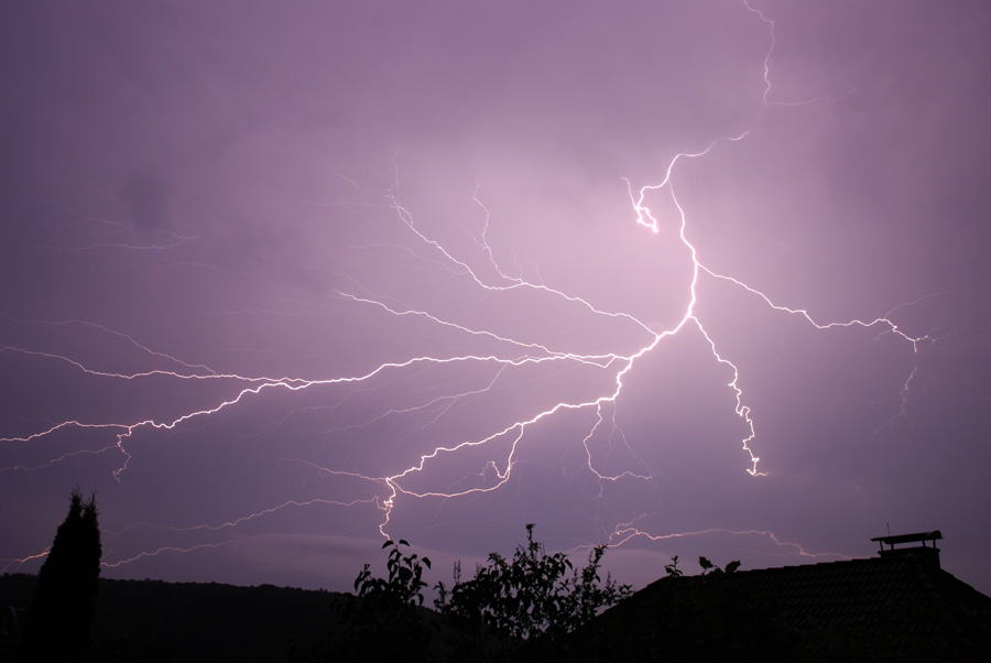 Gewitter über Steinau