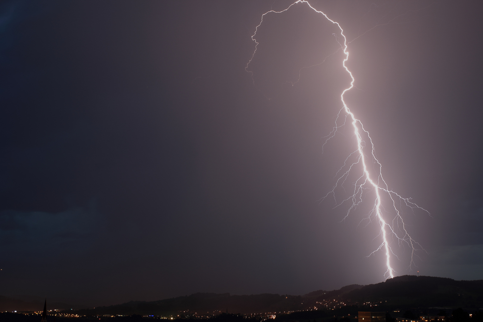 Gewitter über St.Gallen