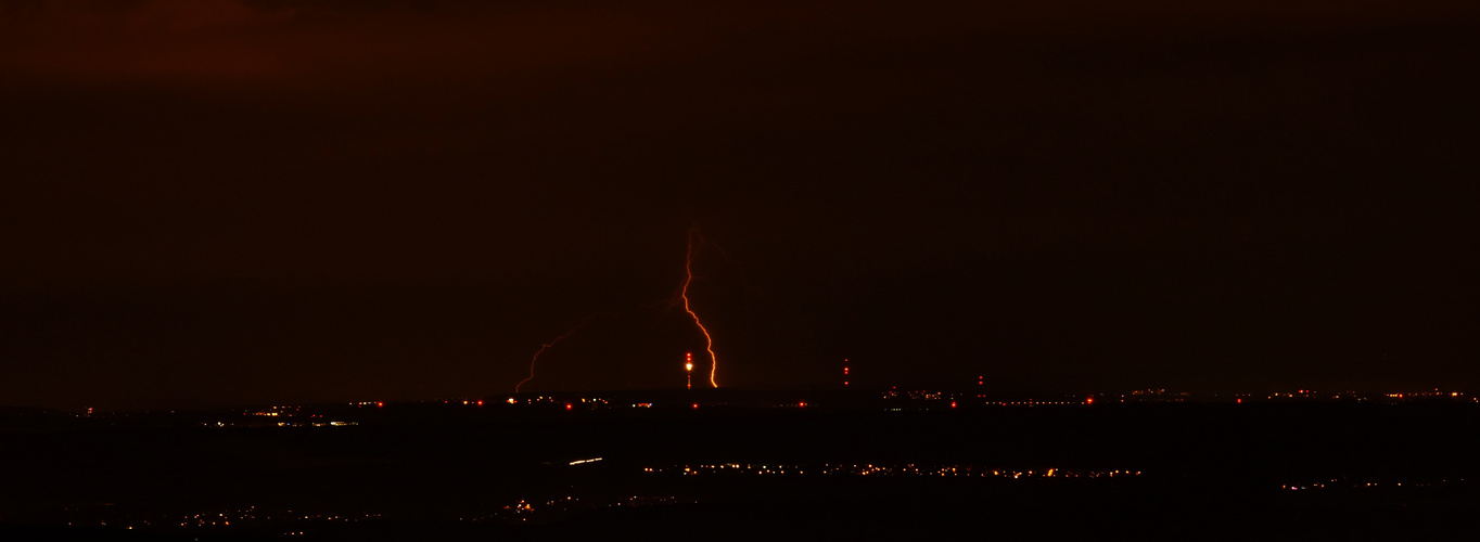 Gewitter über Stuttgart 2. Versuch