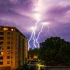 Gewitter über Stuttgart