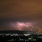 Gewitter über Stuttgart