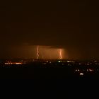 Gewitter über Stuttgart