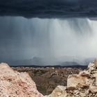 Gewitter über Sucre in Bolivien